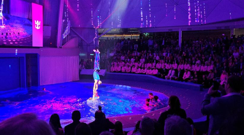 Exploramos el mundo del entretenimiento a bordo del crucero Icon of the Seas