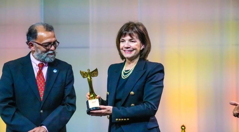 Julia Simpson Recognized for Promoting Peace Through Tourism Initiatives