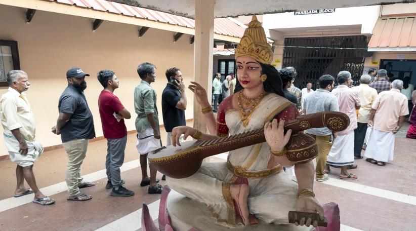 India votes in second phase of national elections with Modi’s BJP as front-runner