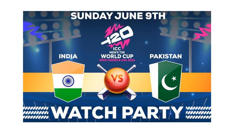 Fort Lauderdale experiences the excitement of the ICC Men's T20 World Cup classic between India and Pakistan on a giant outdoor screen