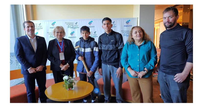 FAEVYT Solidario entrega Materiales a la Escuela de Gestión Social 1.737 Fundación Ceferino Namuncurá de Puerto Madryn