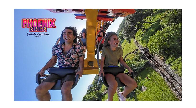 Busch Gardens Tampa Bay anuncia la apertura de Phoenix Rising