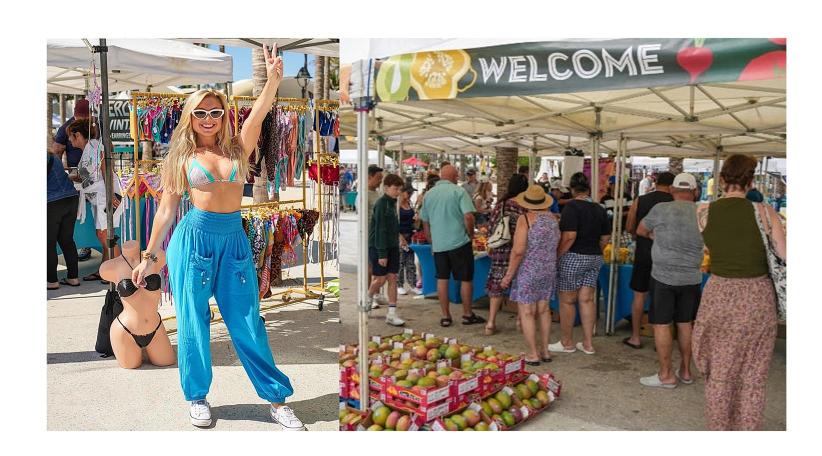 Todos los fines de semana el Mercado de Las Olas Oceanside Park de Fort Lauderdale invita a una experiencia única