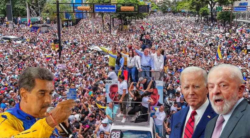 Biden and Lula urge Venezuelan authorities to release detailed presidential election voting data