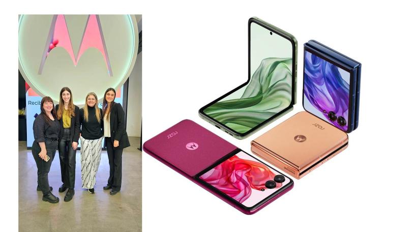 Motorola lanza en Argentina el nuevo motorola razr 50 ultra, un smartphone plegable innovador