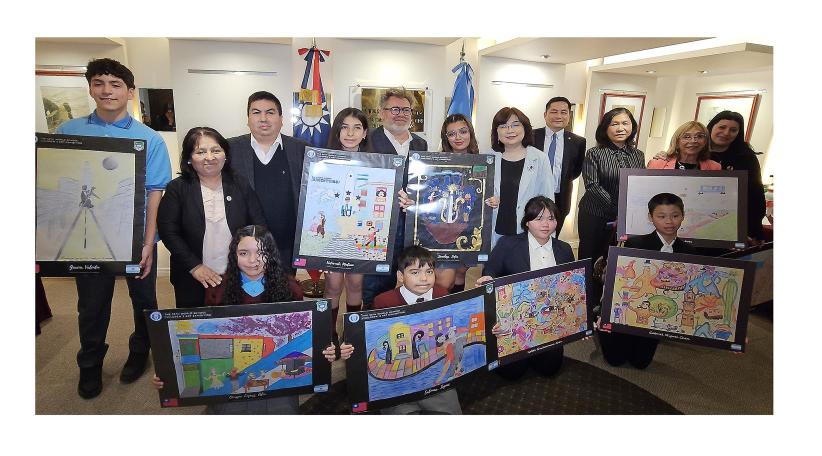 Se entregaron los premios de la 55° edición del Concurso Mundial 2024 de Arte Infantil de la República de China (Taiwán)