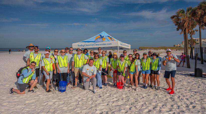 Visit St. Pete Clearwater Actively Participated in the Start of the 4th Annual “Big Cleanup” in Clearwater