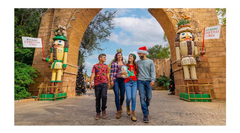 Christmas Town vuelve a Busch Gardens Tampa Bay con más sorpresas navideñas