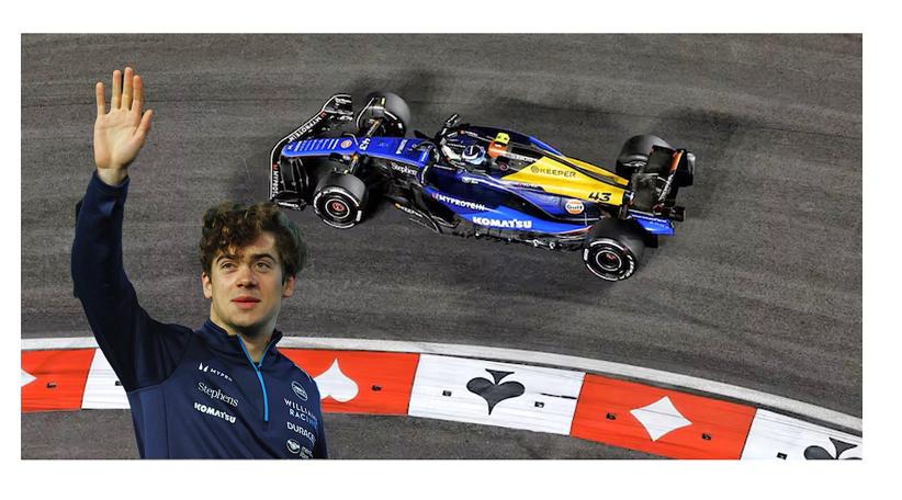Franco Colapinto terminó en el 14° lugar el Gran Premio de Las Vegas y Max Verstappen se consagró campeón de la F1