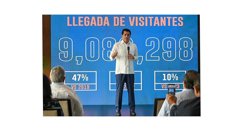 República Dominicana alcanza más de 9 millones de turistas en los primeros diez meses de 2024