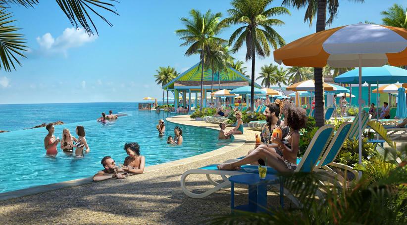 Royal Caribbean revela detalles del Royal Beach Club Paradise Island en Las Bahamas