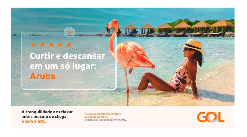 GOL Linhas Aéreas inaugura su nueva ruta internacional vuelos directos de Brasil a Aruba