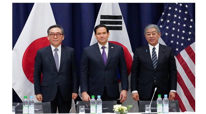Estados Unidos, Japón y Corea del Sur destacan su apoyo a la paz en el estrecho de Taiwán 