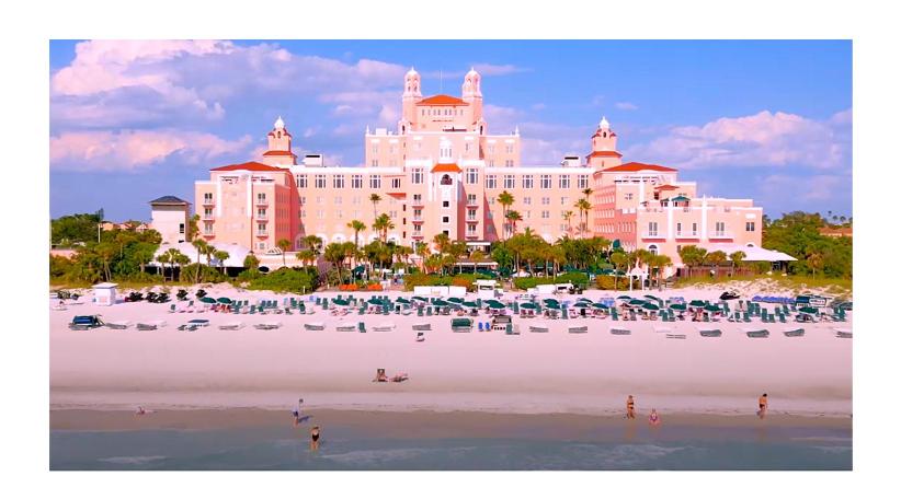 The Don CeSar: El icónico Palacio Rosa de St. Pete reabrió sus puertas tras renovaciones