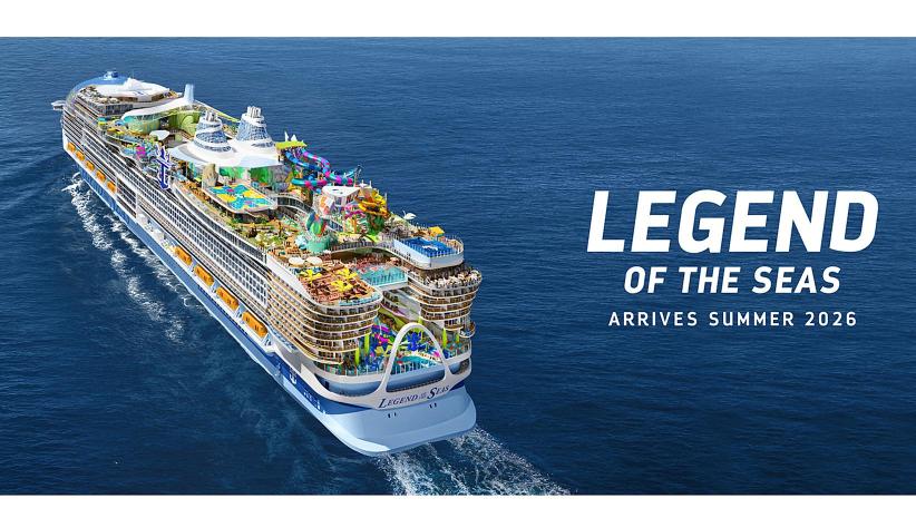 Legend of the Seas: Este increíble barco de la Clase Icon zarpa en verano de 2026 desde Barcelona y en invierno de 2026 desde Fort Lauderdale