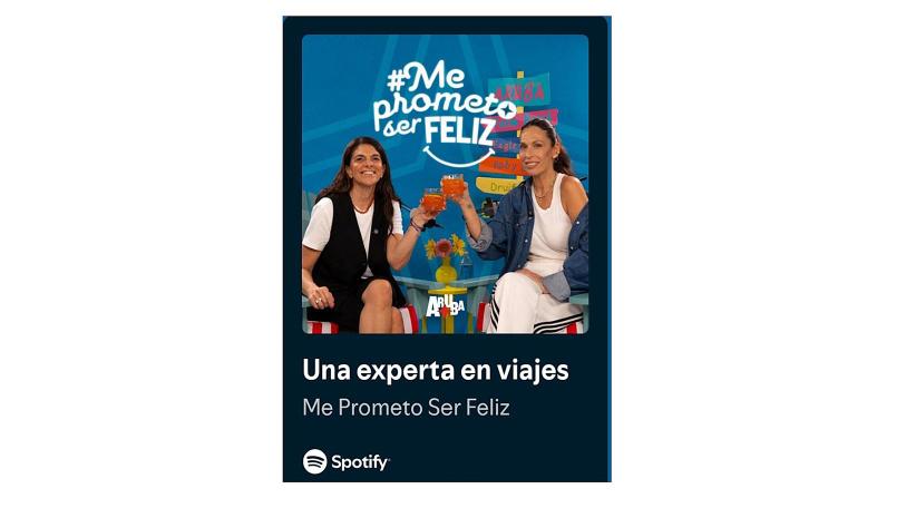 Andy Clar revive un viaje inolvidable en Aruba en el podcast “Me prometo ser feliz”