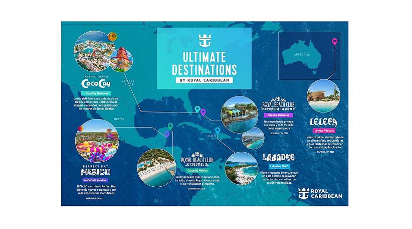 Royal Caribbean presentó desde Nueva York todas sus novedades 