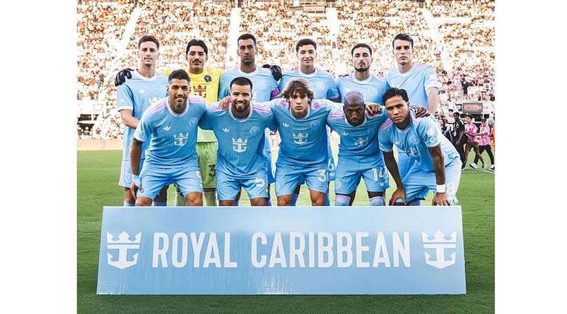 Inter Miami lució en su último partido oficial la camiseta alternativa “Riptide” en tono “Miami Blue”, con el logo de