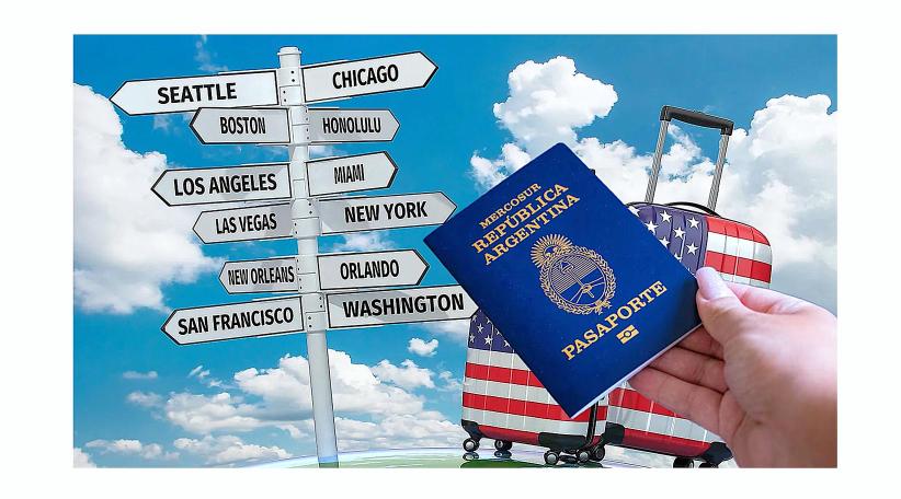 Así funciona el Programa de Exención de Visado (VWP), que permitirá a los argentinos ingresar sin visa a EE.UU.