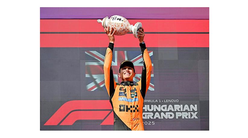 Norris supera a Piastri y gana un emocionante Gran Premio de Hungría de F1