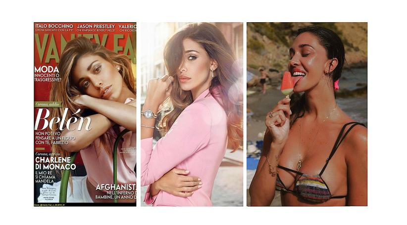 La modelo y presentadora argentina Belén Rodríguez enfrenta insultos tras humillar a un empleado de una gasolinera en Italia