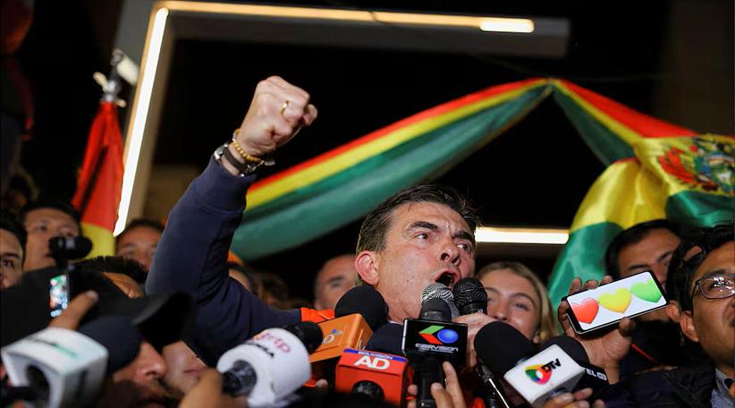 Bolivia: la izquierda sufre una derrota histórica y no participará en la segunda vuelta de la elección presidencial