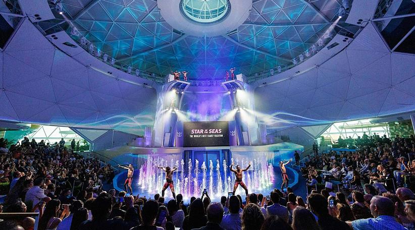 Royal Caribbean unveiled its new cruise ship Star of the Seas