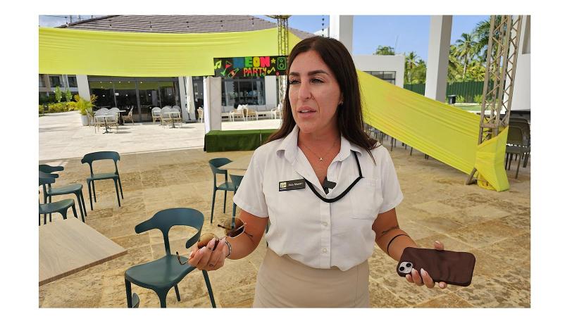 Alice Maestri, Coordinadora de la Cooperativa de Grupos y Eventos de Viva Miches by Wyndham