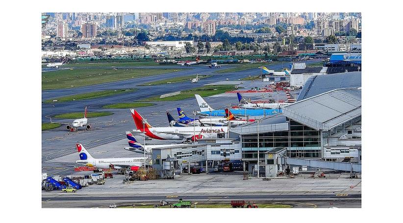 Crece el tráfico aéreo en Colombia: sube un 2,3 % impulsado por el sector internacional
