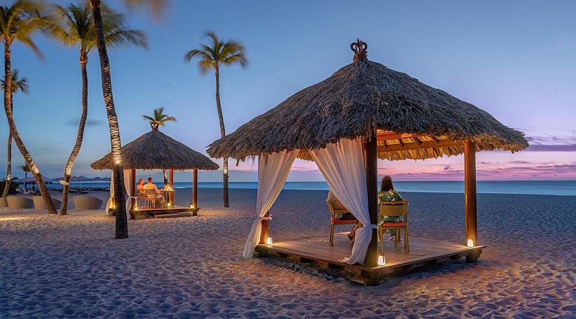 Elements Restaurant en Bucuti &amp; Tara Beach Resort, el mejor restaurante de alta cocina del Caribe según Tripadvisor