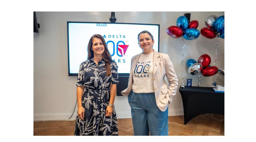 Delta celebró un siglo de historia en un encuentro con periodistas en Buenos Aires