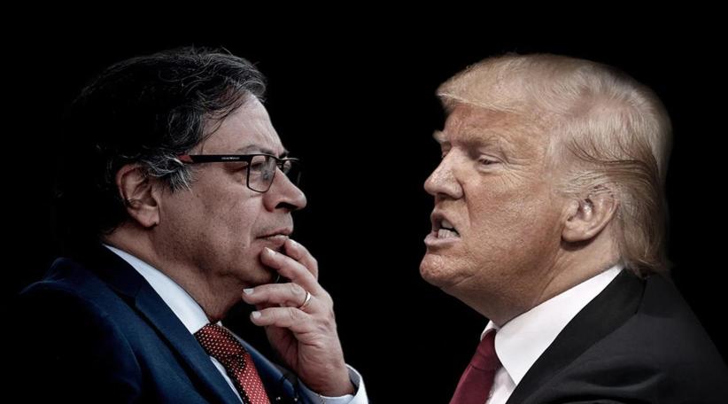 Petro y Trump elevan la tensión diplomática y amenazan el comercio bilateral con EEUU.