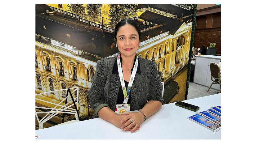 Karla de León, coordinadora de promoción y publicidad de la Corporación Salvadoreña de Turismo