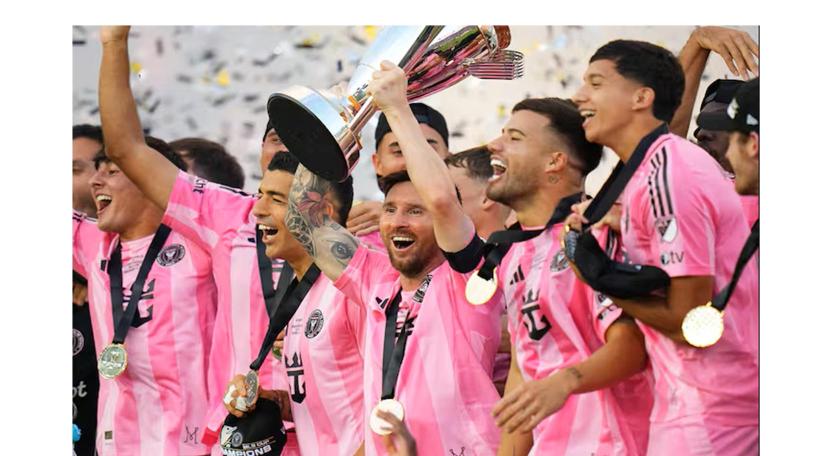 El Inter Miami de Messi se consagró campeón de la MLS por primera vez en su estadio.