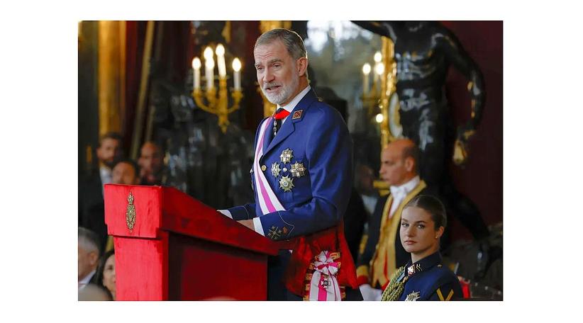 Felipe VI reafirma el compromiso de España con la seguridad internacional y el orden global basado en normas en la Pascua Militar 2026.