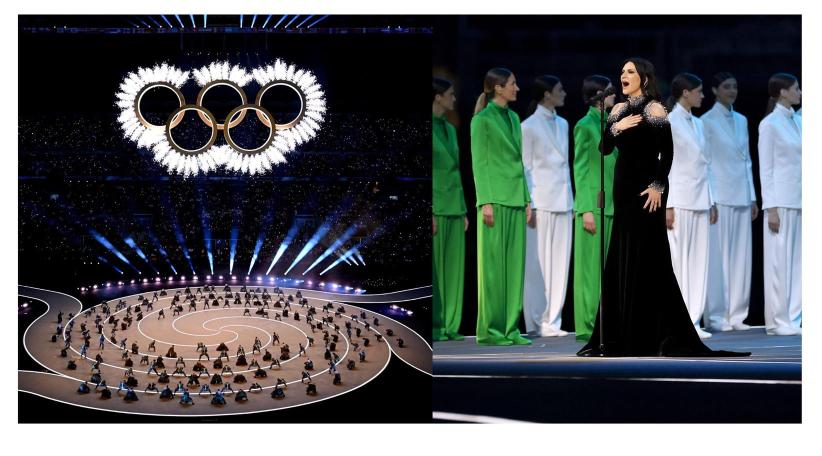 Espectacular ceremonia de apertura de los Juegos Olímpicos de Invierno Milán-Cortina 2026 en San Siro.