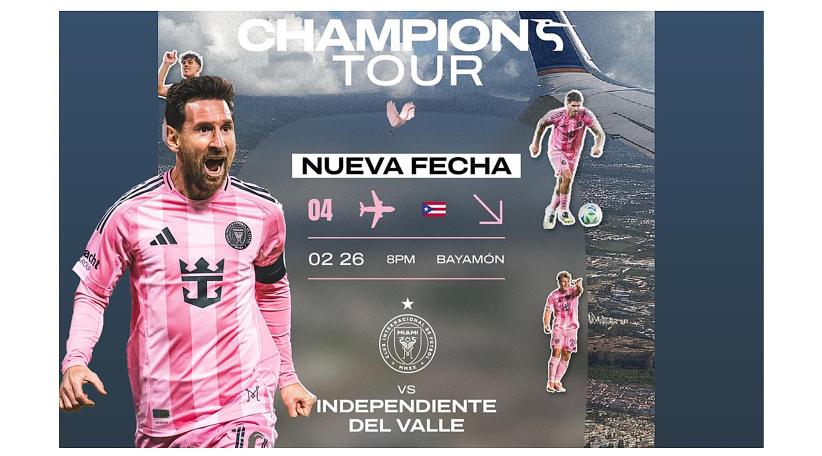 Messi confirmó una lesión y el amistoso de Inter Miami en Puerto Rico fue reprogramado.