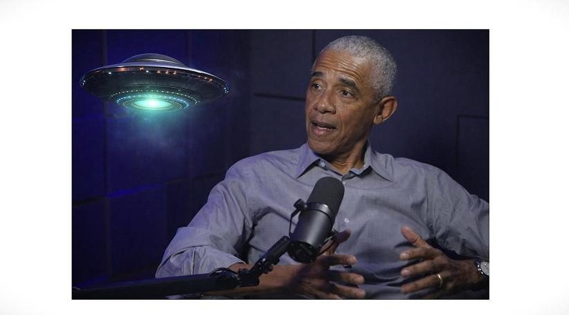 Barack Obama: “Aliens Are Real, but I Haven’t Seen Them”.