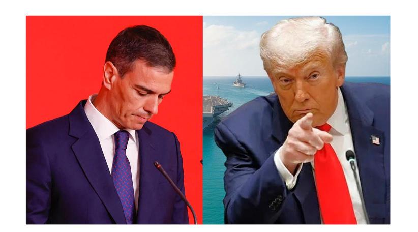 Donald Trump cortará el comercio con España por negarse a prestar sus bases militares.