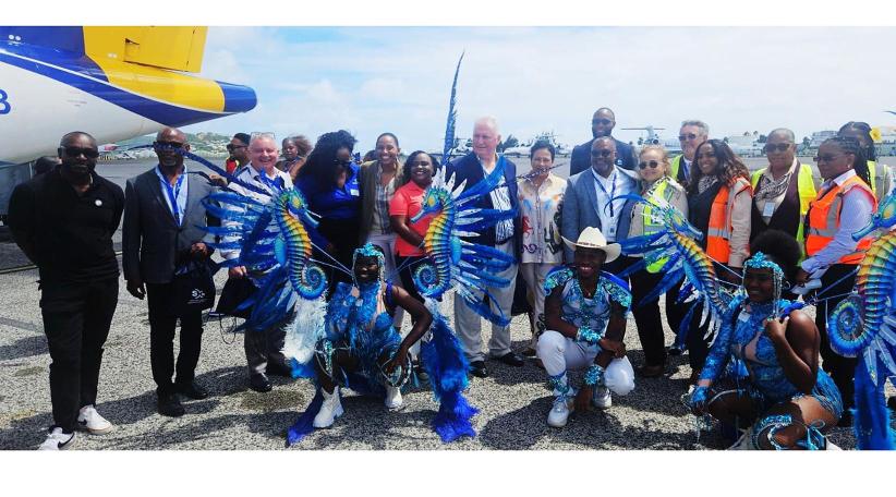 Saint Martin refuerza su conectividad aérea con nuevas rutas de interCaribbean Airways.