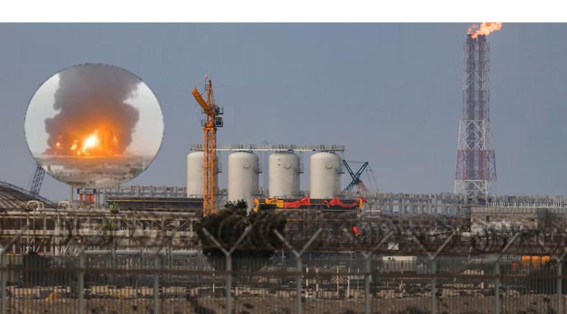 El precio del petróleo y del gas se dispara tras los ataques de Irán a instalaciones energéticas en el Golfo.
