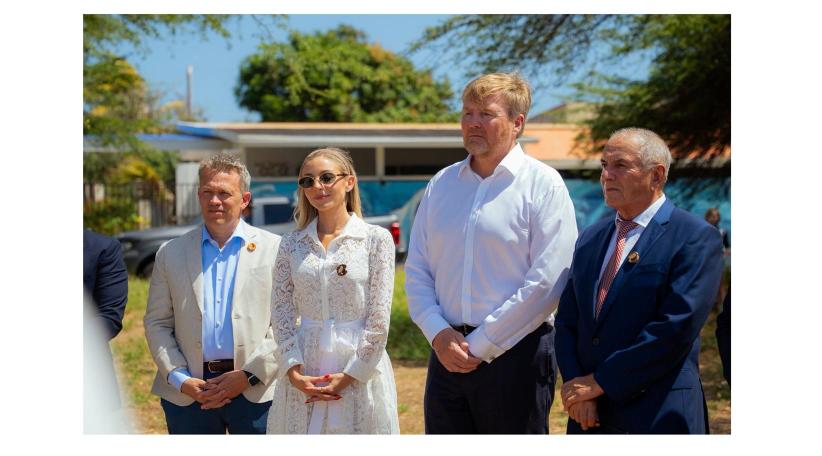 El rey Guillermo Alejandro destacó el compromiso del sector turístico de Aruba con la conservación.