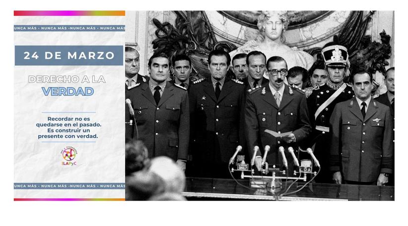 ILAPyC reafirma su compromiso con la democracia a 50 años del golpe en Argentina.