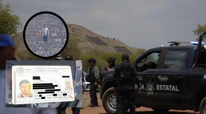 Masacre en Teotihuacán un tirador abre fuego en la Pirámide de la Luna.