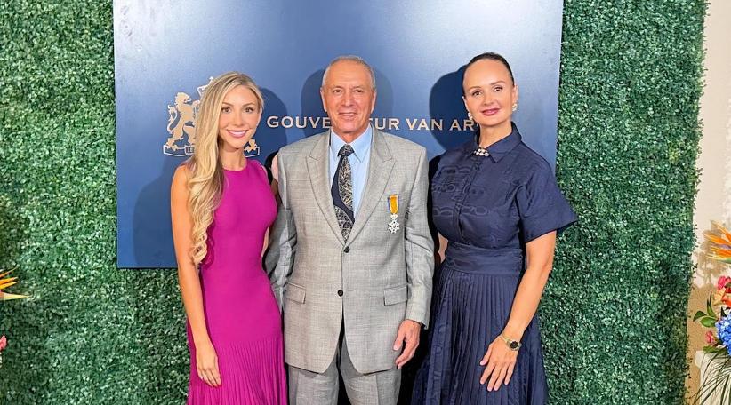 Ewald Biemans es nombrado Caballero de la Orden de Orange-Nassau por el Reino de los Países Bajos.