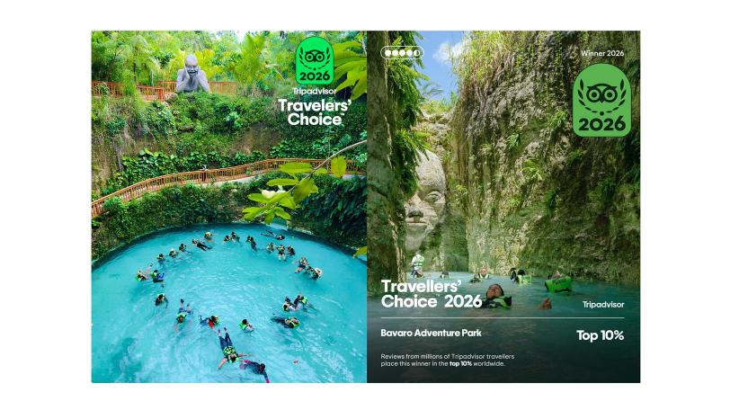 Bávaro Adventure Park celebra su reconocimiento en los Tripadvisor Travelers’ Choice 2026.