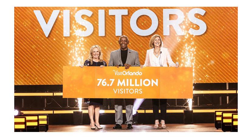Orlando consolida su liderazgo turístico con récord histórico de 76,7 millones de visitantes en 2025.