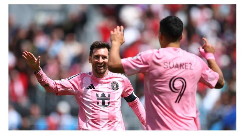 Lionel Messi lideró la goleada de Inter Miami ante Toronto FC en la MLS.
