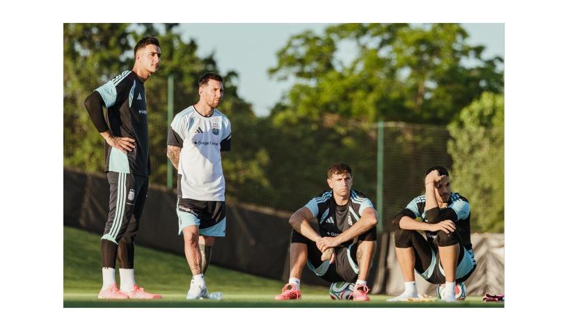 La Scaloneta ya trabaja en Kansas Con Messi, Argentina inició su preparación para defender el título mundial.