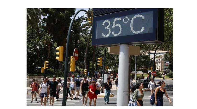 España enfrenta una ola de calor con temperaturas de hasta 36°C .